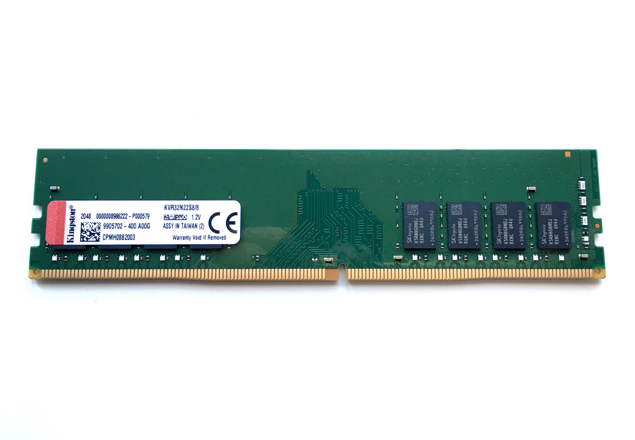 DDR4 8Gb PC-25600 3200MHz Kingston (KVR32N22S8/8) RTL