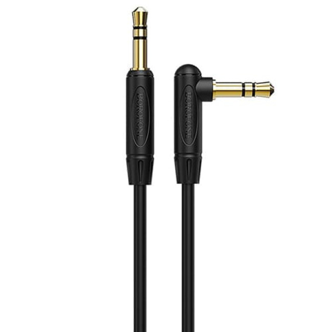Аудио-кабель AUX Borofone BL4, длина 2 метра (Черный) - фото 1 - id-p200941453