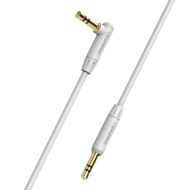 Аудио-кабель AUX Borofone BL4, длина 2 метра (Серый) - фото 2 - id-p200941454