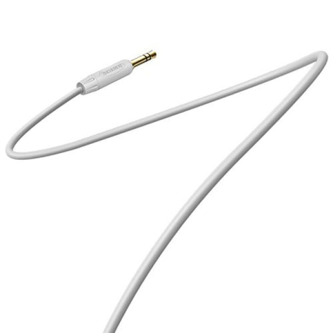 Аудио-кабель AUX Borofone BL4, длина 2 метра (Серый) - фото 3 - id-p200941454