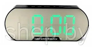 Настольные светодиодные часы NA-6099 подсветка зеленая