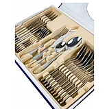 Набор столовых приборов 24 предмета MercuryHaus MC-2071 "Синий бархат", фото 3