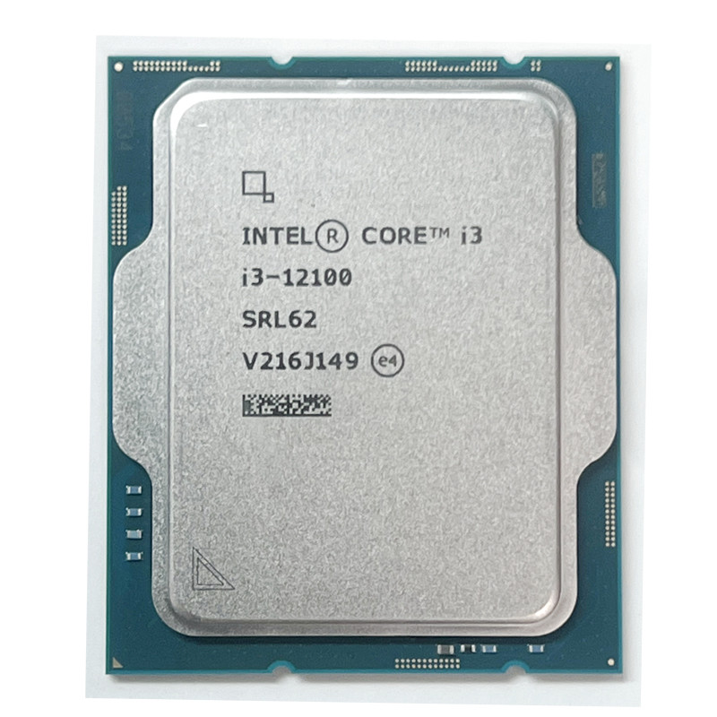 Процессор Socket-1700 Intel Core i3-12100 4C/8T (4P 3.3/4.3GHz ) 12MB 65W Intel UHD 730 (oem)