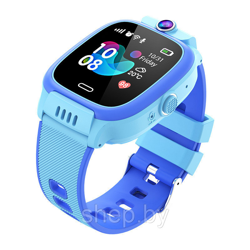 Детские умные GPS часы Smart Baby Watch Y31 с камерой, розовый, голубой, черный - фото 3 - id-p200954035