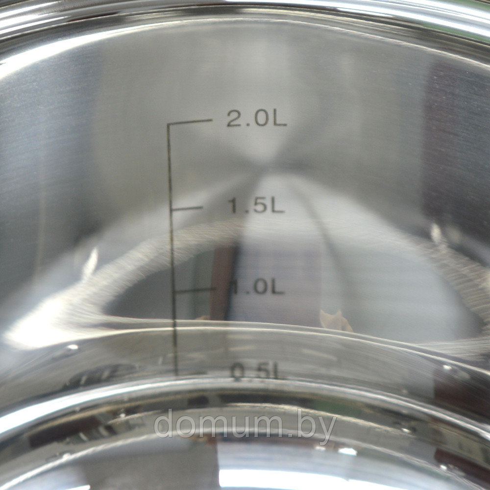Набор из 4 кастрюль нержавеющая сталь 5-ти слойное капсульное дно Hoffmann НМ-5209 - фото 3 - id-p200954072