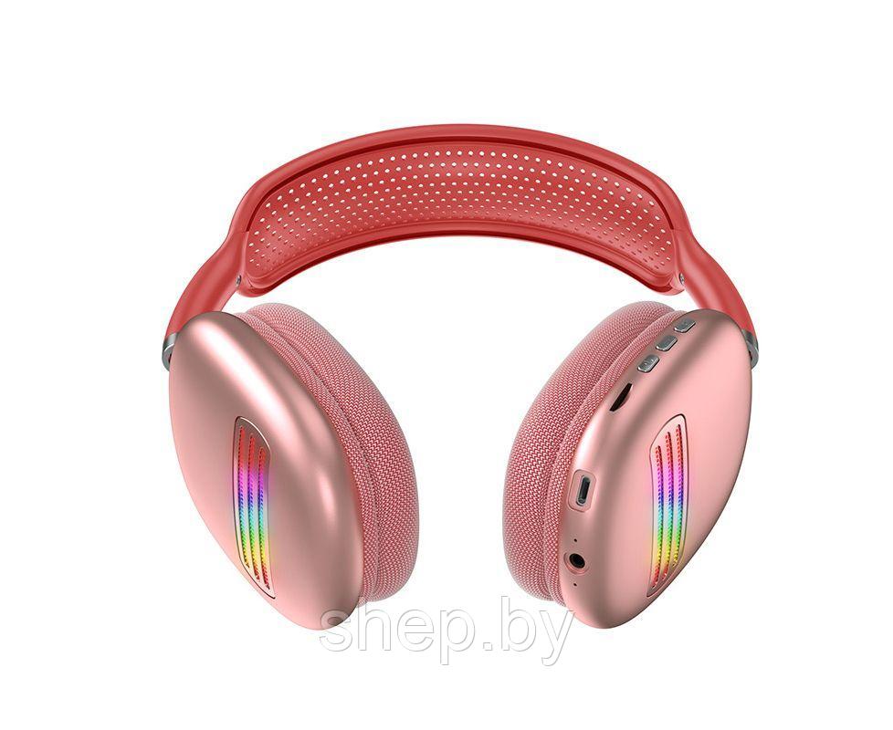 Беспроводные стерео наушники Bluetooth HiFi Wireless STN-02 цвет: мятный, синий, серебро, красный - фото 8 - id-p200954074
