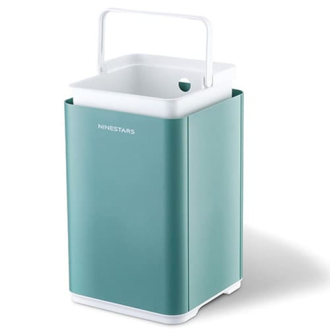 Умное мусорное ведро Ninestars Waterproof Sensor Trash Can 10л DZT-10-35S (Зеленый) - фото 2 - id-p200952822