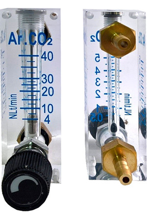 Ротаметры для контроля аргона и углекислого газа серии LZM-6T Ar/CO2 панельного типа
