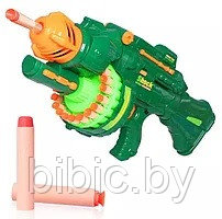 Детский игрушечный автомат бластер 7002 с мягкими пулями на батарейках - фото 3 - id-p200954322