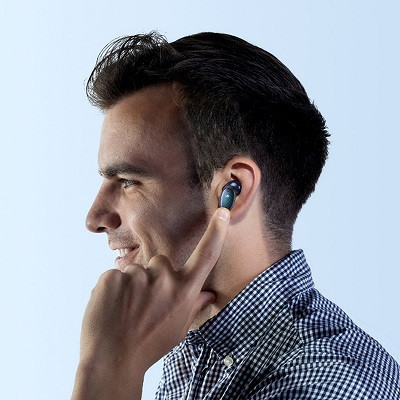 Bluetooth наушники UGREEN WS108-50648 HiTune X5 TWS Earbuds, ENC, синие - фото 5 - id-p200953739
