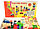 Деревянный детский набор Город MLO-7824, детские деревянные игрушки 32 предмета, фото 2