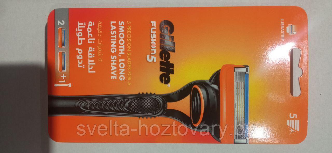 Бритва Gillette Fusion5 с 2-мя кассетами ОРИГИНАЛ!!!!!! - фото 2 - id-p200959673