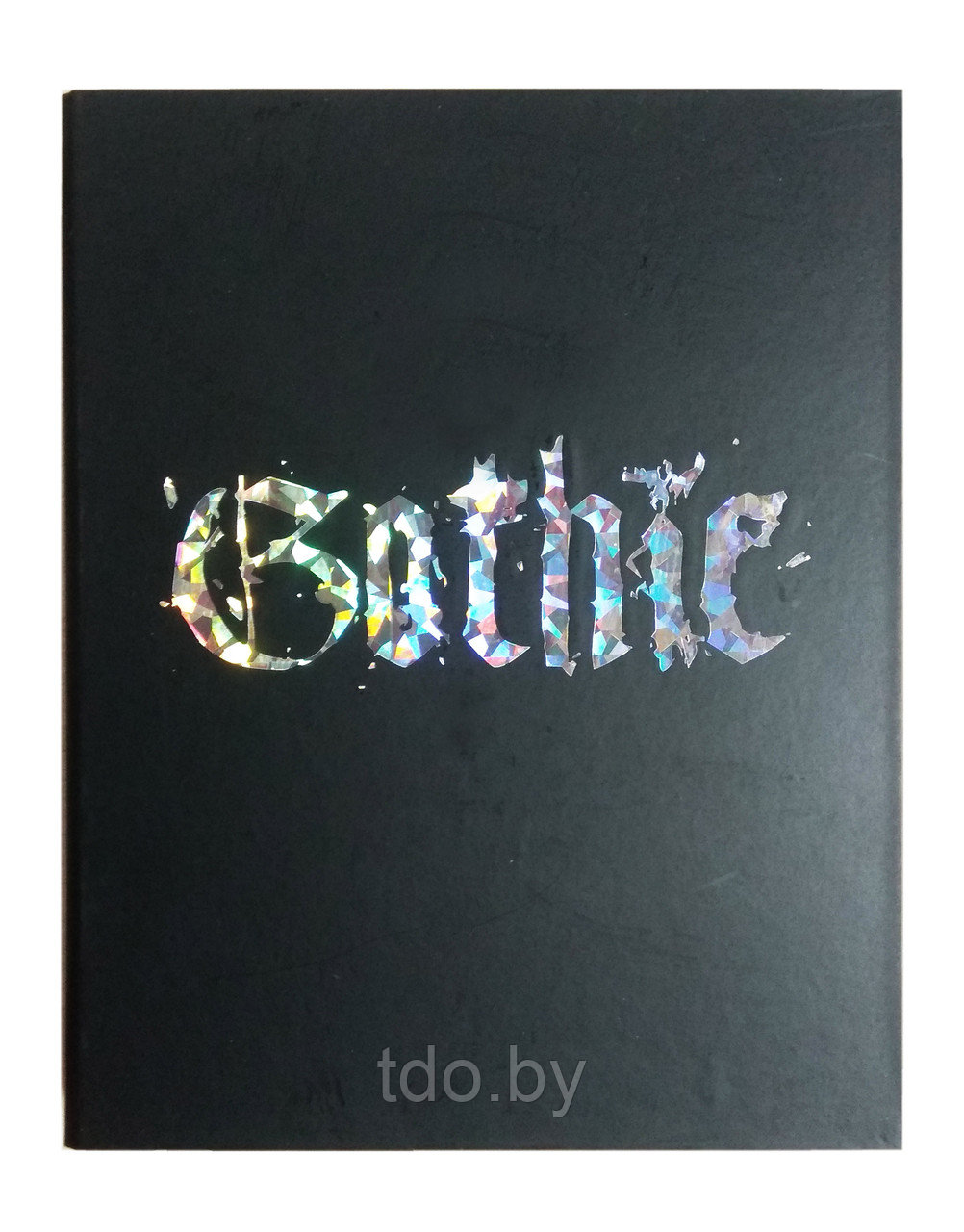 Тетрадь на кольцах А5, 160 листов в клетку, ПВХ обложка "Gothie", со сменным блоком