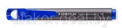 Маркер перманентный STAEDTLER triplus 3550, синий, 3-5мм - фото 2 - id-p201043314