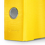 Папка-регистратор PP 80мм желтый, метал.окантовка/карман, собранная, фото 6