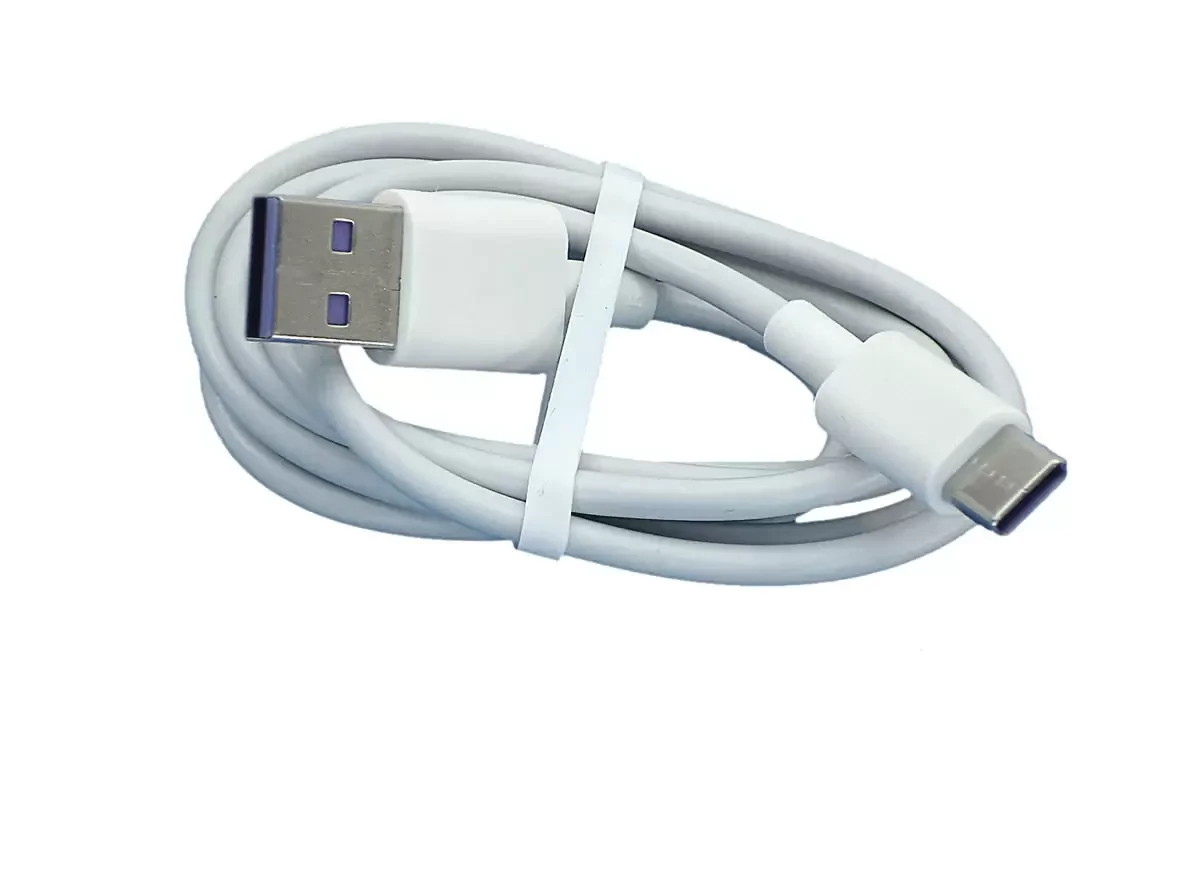 Кабель для зарядки USB - USB Type-C, 1m., белый