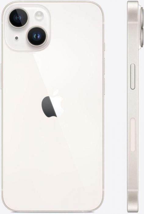 Смартфон Apple iPhone 14 128Gb, A2884, сияющая звезда - фото 2 - id-p200512463