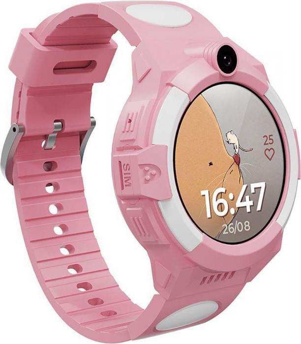 Смарт-часы Кнопка Жизни Aimoto Sport 4G, 1.28", розовый / розовый [9220102] - фото 2 - id-p200512483