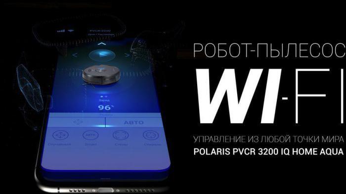 Робот-пылесос Polaris Aqua PVCR 3200 IQ Home, 40Вт, темно-серый/серый - фото 4 - id-p200571940