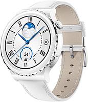 Смарт-часы Huawei Watch GT 3 Pro Frigga-B19V, 43мм, 1.32", белый/серебристый / белый [55028857]