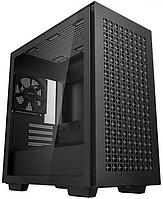 Корпус mATX DeepCool CH370, Mini-Tower, без БП, черный [ch370 black]