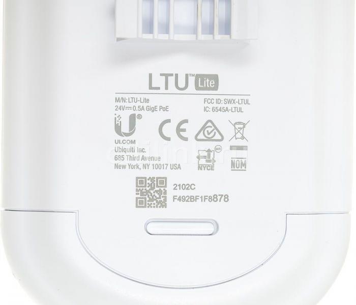 Точка доступа Ubiquiti Ltu Lite, белый [ltu-lite] - фото 2 - id-p200511022