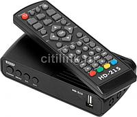 Ресивер DVB-T2 СИГНАЛ Эфир HD-215, черный