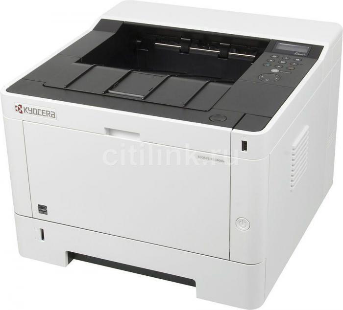 Принтер лазерный Kyocera Ecosys P2040DN черно-белая печать, A4, цвет черный [1102rx3nl0/1102rx3nl1] - фото 1 - id-p200509302
