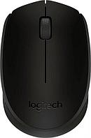 Мышь Logitech M171, оптическая, беспроводная, USB, черный и серый [910-004424]