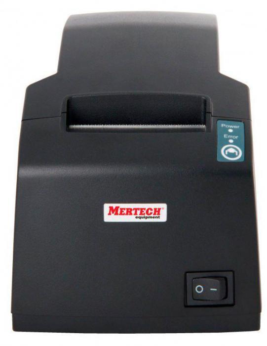 Термопринтер стационарный MERTECH G58, черный [1007] - фото 1 - id-p200511242
