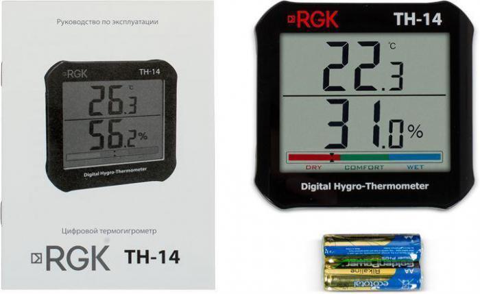 Термогигрометр RGK TH-14 [776202] - фото 5 - id-p200511285