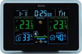 Погодная станция Buro BU-WSH168-COLOR, черный