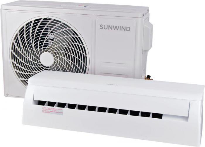 Сплит-система SunWind SW-18/IN - SW-18/OUT настенная, до 35м2, 18000 BTU, с обогревом, (комплект из 2-х - фото 1 - id-p200511727