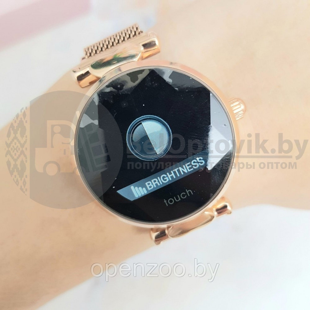 Умные часы Smart Watch B80 на магнитном браслете, 1.04 IPS, TFT LCD Серебро - фото 10 - id-p116897157