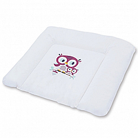 BER BER Пеленальный матрас DINO MAT XL 80 OWL СОВЫ Бордо 80*2*70