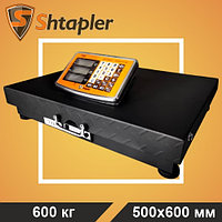 Весы напольные Shtapler PW 300 кг 42x52 см беспроводные