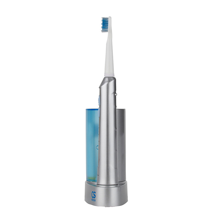 Электрическая звуковая зубная щетка CS Medica CS-233-UV с зарядным устройством и УФ-дезинфектором - фото 8 - id-p201072442