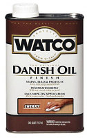 Датское оригинальное тонирующее масло Watco Danish Oil, цвет Светлый орех (0,472л)