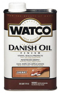 Датское оригинальное тонирующее масло Watco Danish Oil,цвет Чёрный орех (0,472л)