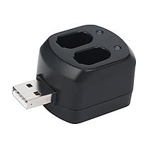 Портативный перезаряжаемый USB усилитель звука заушный, фото 3