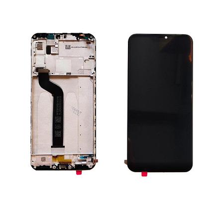 Дисплей (экран) Xiaomi Redmi 6 Pro c тачскрином и рамкой (black), фото 2