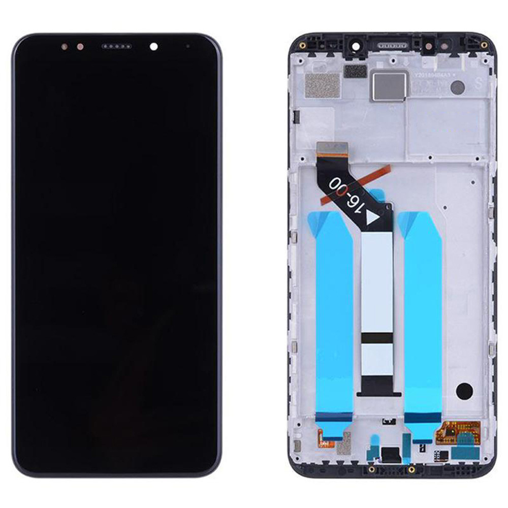 Дисплей (экран) Xiaomi Redmi 5 Plus c тачскрином и рамкой (black)
