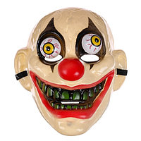 Карнавальная маска «Клоун» с глазами на пружине