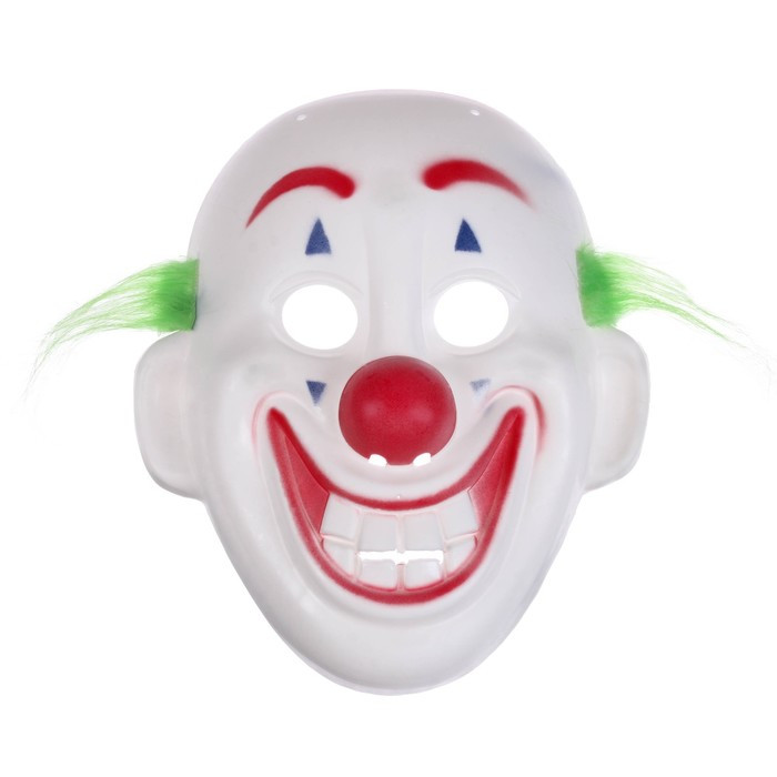 Карнавальная маска «Клоун» весельчак - фото 1 - id-p201131353