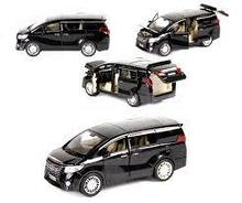 Металлическая машинка XLG 1:24 «Toyota Alphard» 20 см. M923O-1