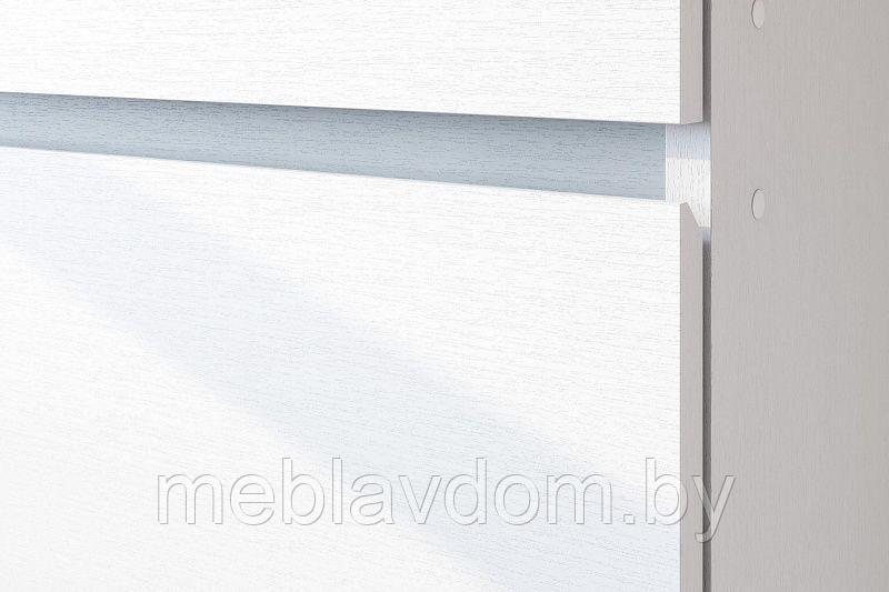 Комод Токио 6 ящиков Белый текстурный SV-МЕБЕЛЬ - фото 3 - id-p201172143