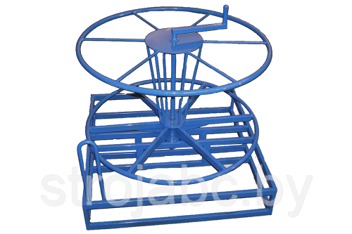 Устройство для размотки кабеля. Стойка кабельная для размотки бухт. Размотка кабеля - СРБ-1-300