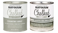 Меловая краска Chalked Ultra Matte Pain Серый кантри + Декоративная глизаль Chalked Decorartiv Glaze