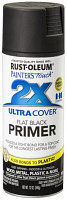 Грунт универсальный на алкидной основе Ultra Cover 2x Primer Spray Черный, матовый