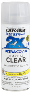 Лак прозрачный защитный Ultra Cover 2x Clear Spray полуглянцевый - фото 1 - id-p201210718
